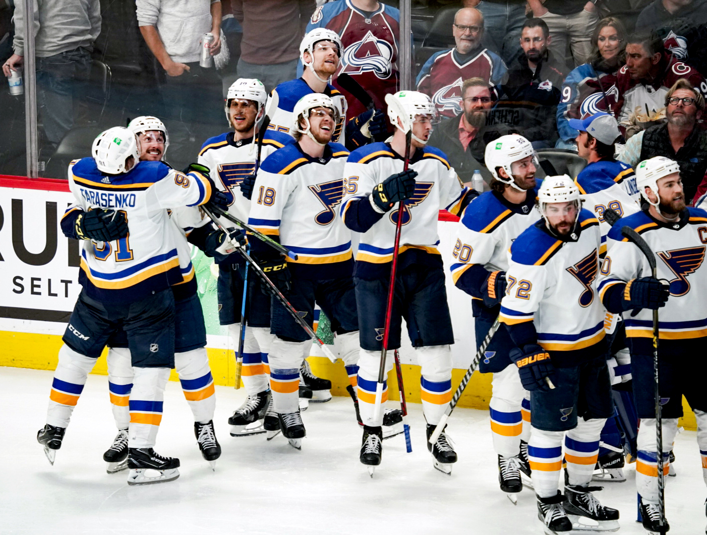 NHL St Louis Blues a evitat în extremis eliminarea în semifinalele