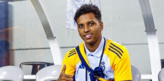 Brazilianul Rodrygo (Real Madrid), la primul său gol după 9 luni şi 32 de meciuri
