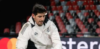 Portarul Courtois nu a ajuns încă la reconcilierea perfectă cu naţionala Belgiei