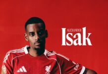 Liverpool nu va putea conta pe atacantul Alexander Isak în meciul cu Real Madrid